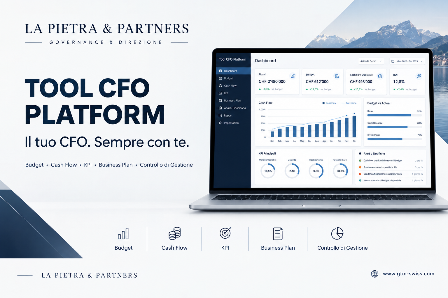 CFO Platform Dashboard Preview